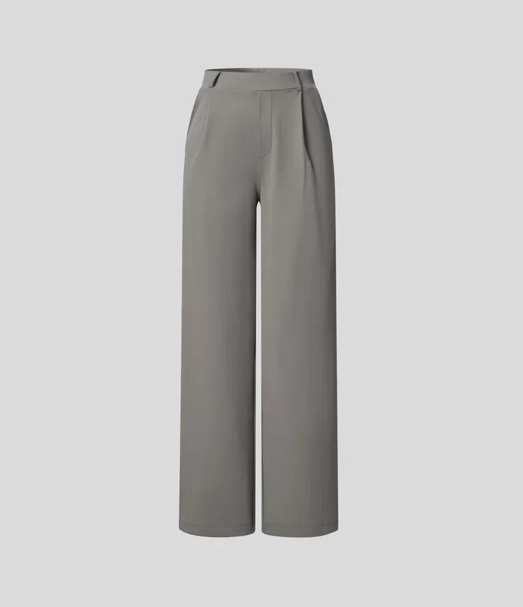 SOFTY | COMFORTABLE TROUSERS WITH WIDE LEGS