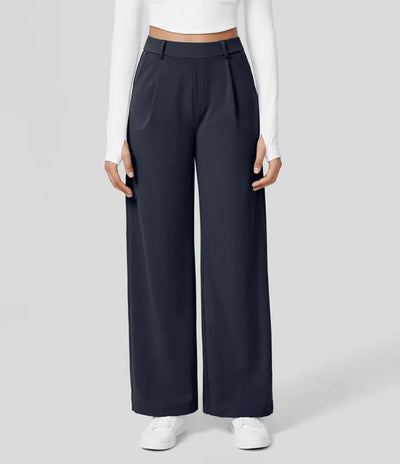 SOFTY | COMFORTABLE TROUSERS WITH WIDE LEGS