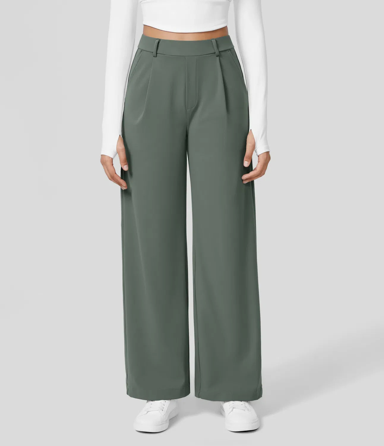 SOFTY | COMFORTABLE TROUSERS WITH WIDE LEGS
