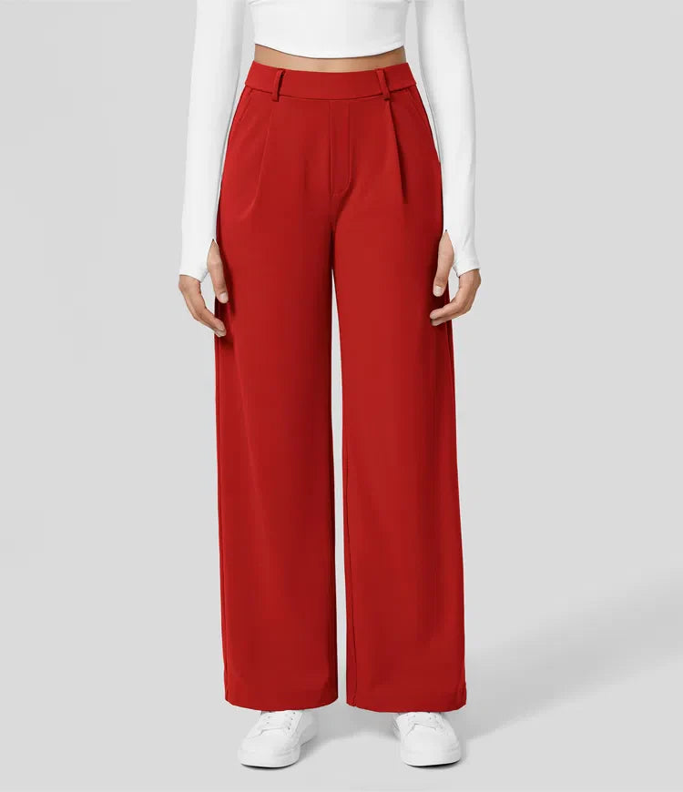 SOFTY | COMFORTABLE TROUSERS WITH WIDE LEGS