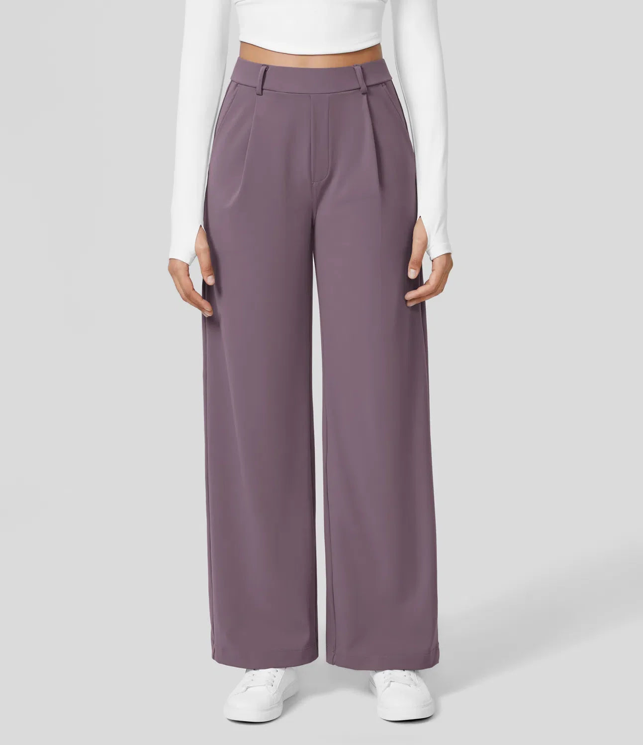 SOFTY | COMFORTABLE TROUSERS WITH WIDE LEGS